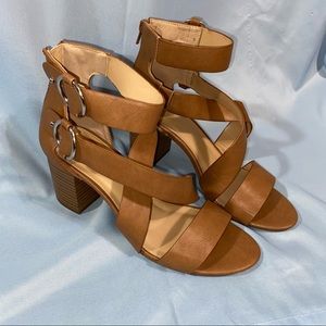 Charlotte Russe Brown Sandals